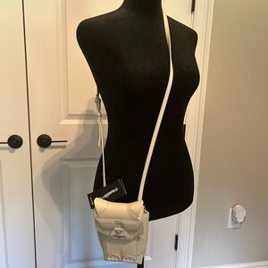 Karl Lagerfeld Mini Cream Bag